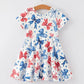 4TH OF JULY BOW STAR DRESS