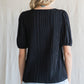 Textured SS Black Top