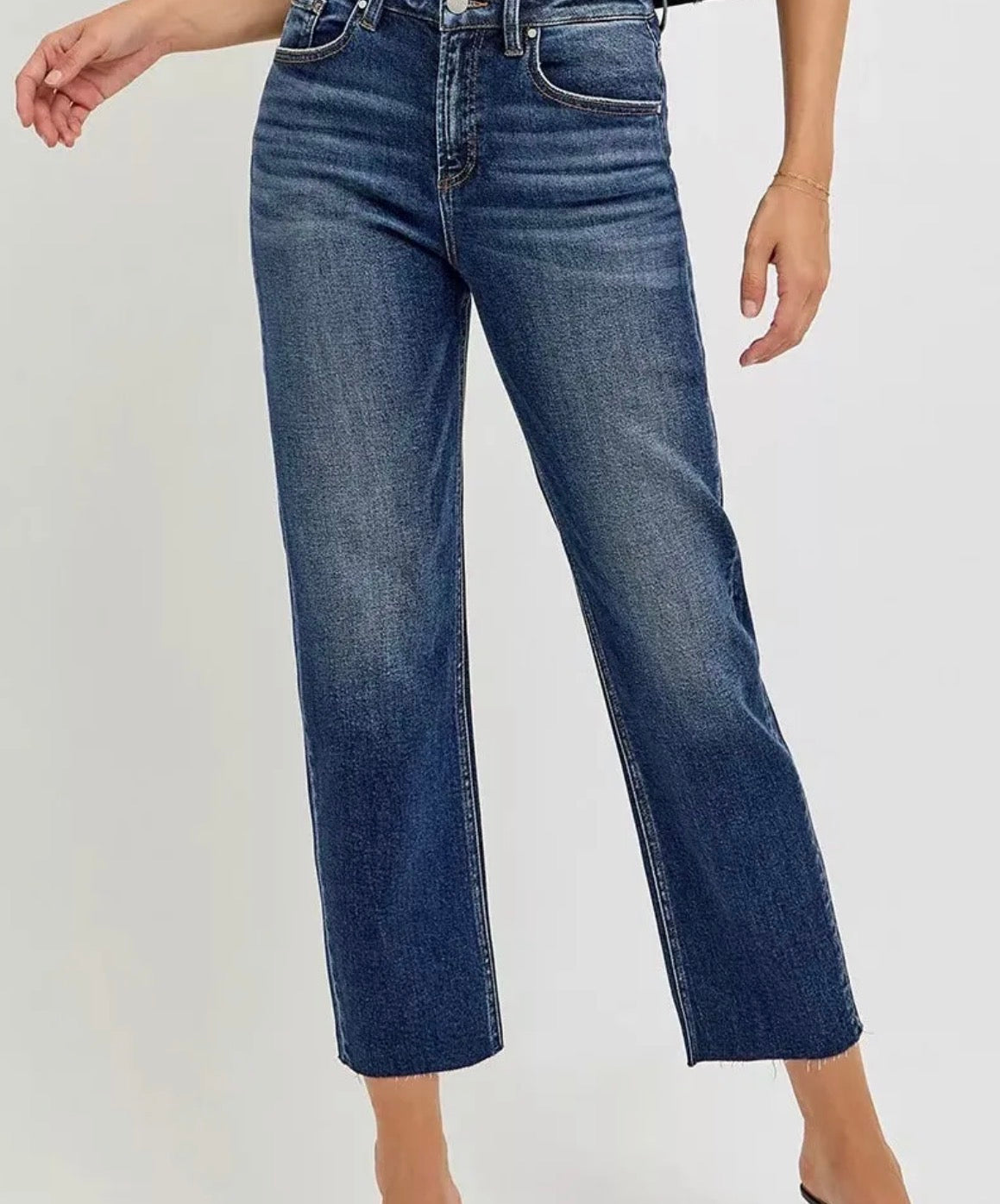 HI-RISE SLIM BARREL JEAN