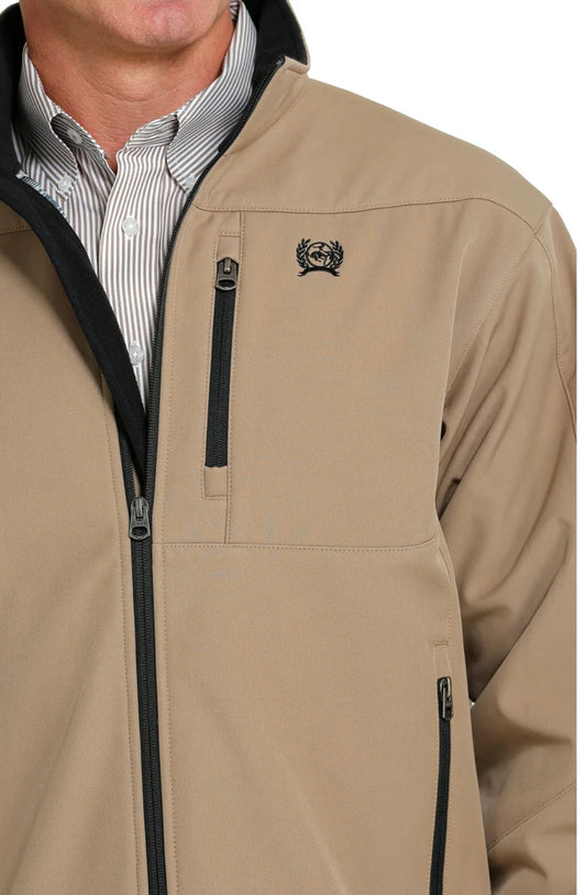 Cinch Mn Brown/Black Logo Jacket