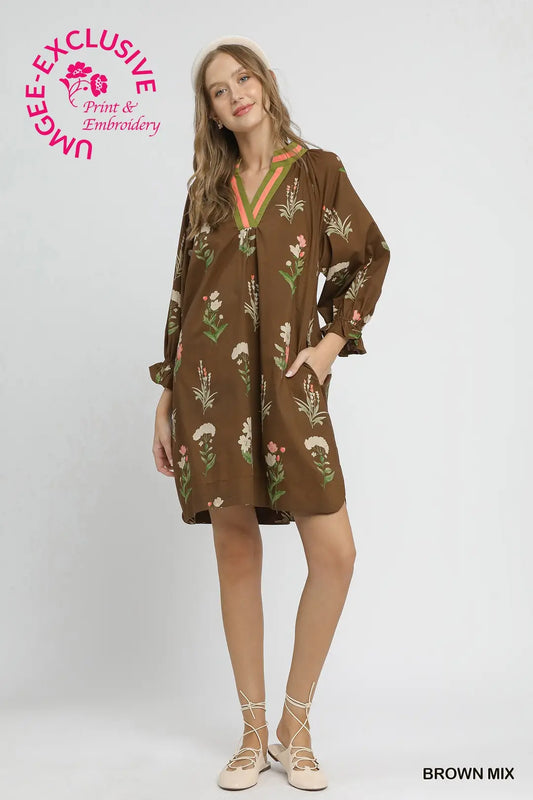 FLORAL TUNIC DRESS