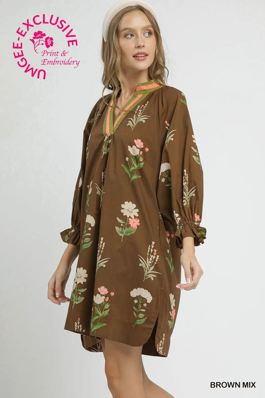FLORAL TUNIC DRESS