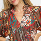 PUFF SLEEVE BABYDOLL DRES