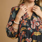 FALL FLORAL MIDI DRESS