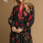 FLORAL CLASS DRESS