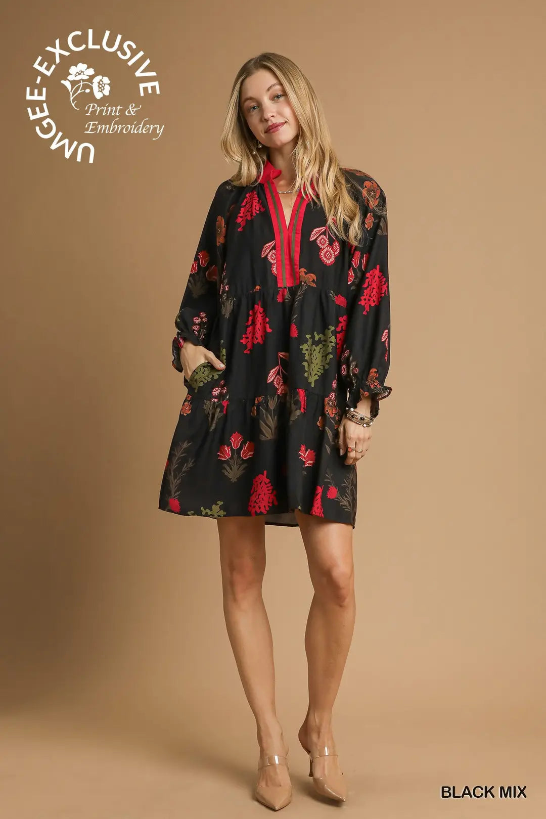 FLORAL CLASS DRESS
