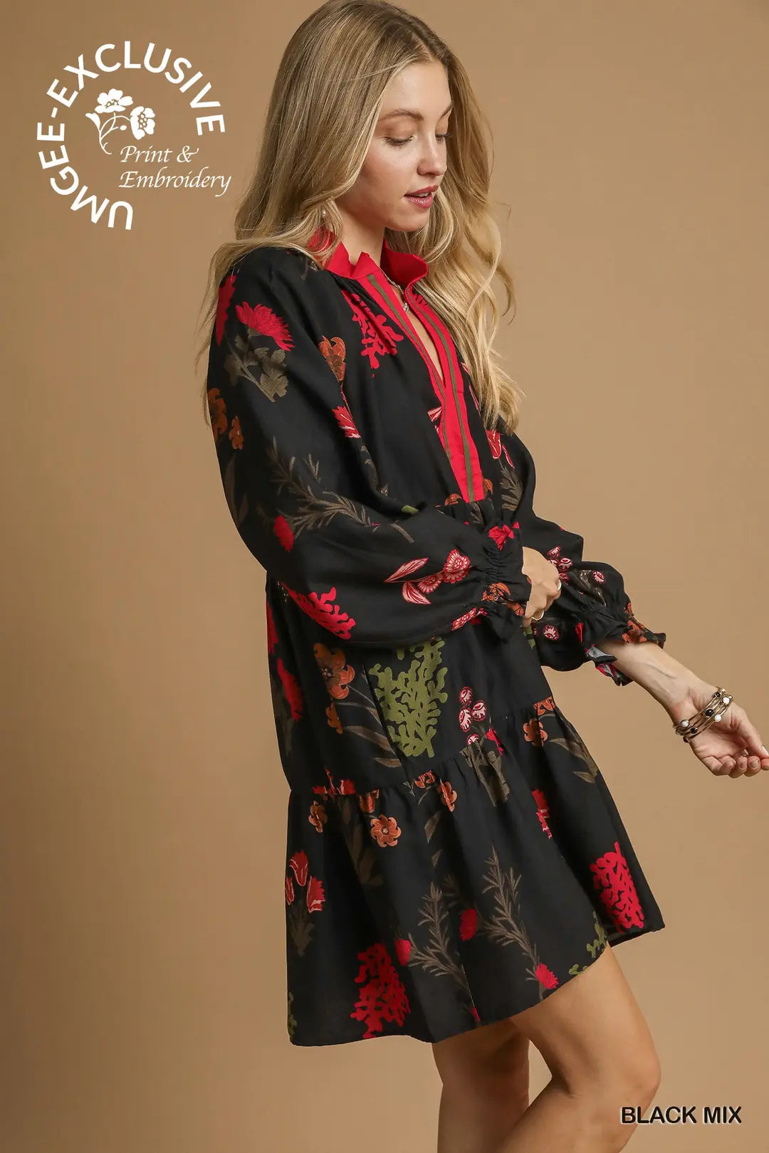 FLORAL CLASS DRESS