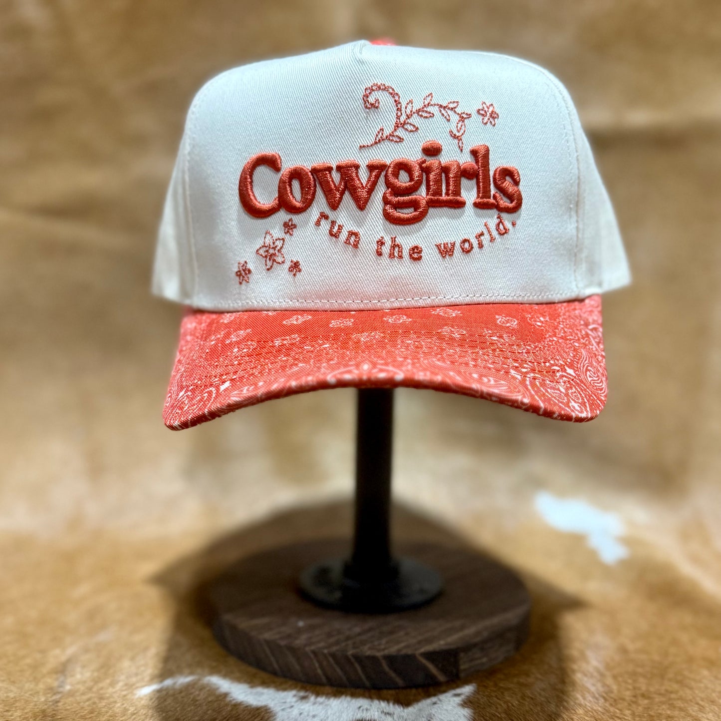 COWGIRLS RUN THE WORLD CAP