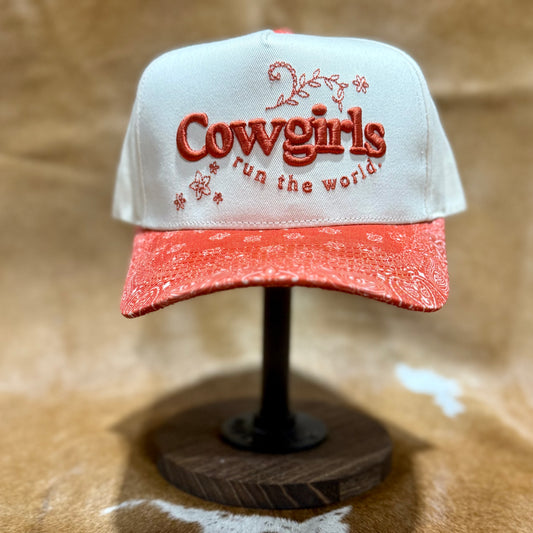 COWGIRLS RUN THE WORLD CAP