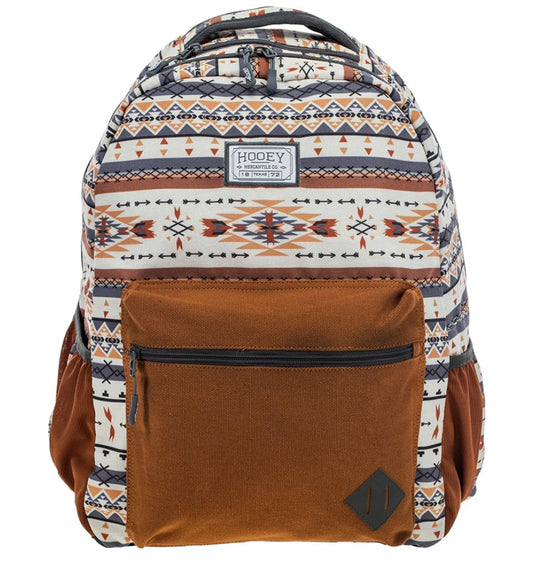 Hooey Recess Cream/Rust/Grey Backpack