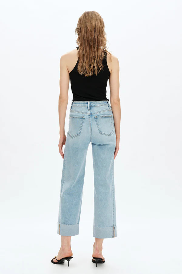 ZEPHYRINE HI-RISE WIDE LEG JEAN