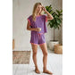 STRIPED LOUNGE PINK/ROYAL SET