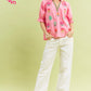 EMB FLORAL ROSE TOP
