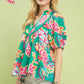 PAISLEY EMERALD TOP