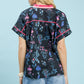 FLORAL GARDEN BLACK TOP