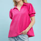 COLLAR FUCHSIA TOP