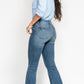 JUDY BLUE MIDRISE TUMMYCONTROL VINTAGE FLARE JEANS