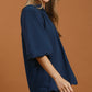 V-NECK MIDNIGHT STRIPE TOP