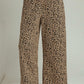 LEOPARD STRAIGHT PANTS