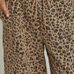 LEOPARD STRAIGHT PANTS