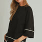 LUXEKNIT BLK BLACK SET
