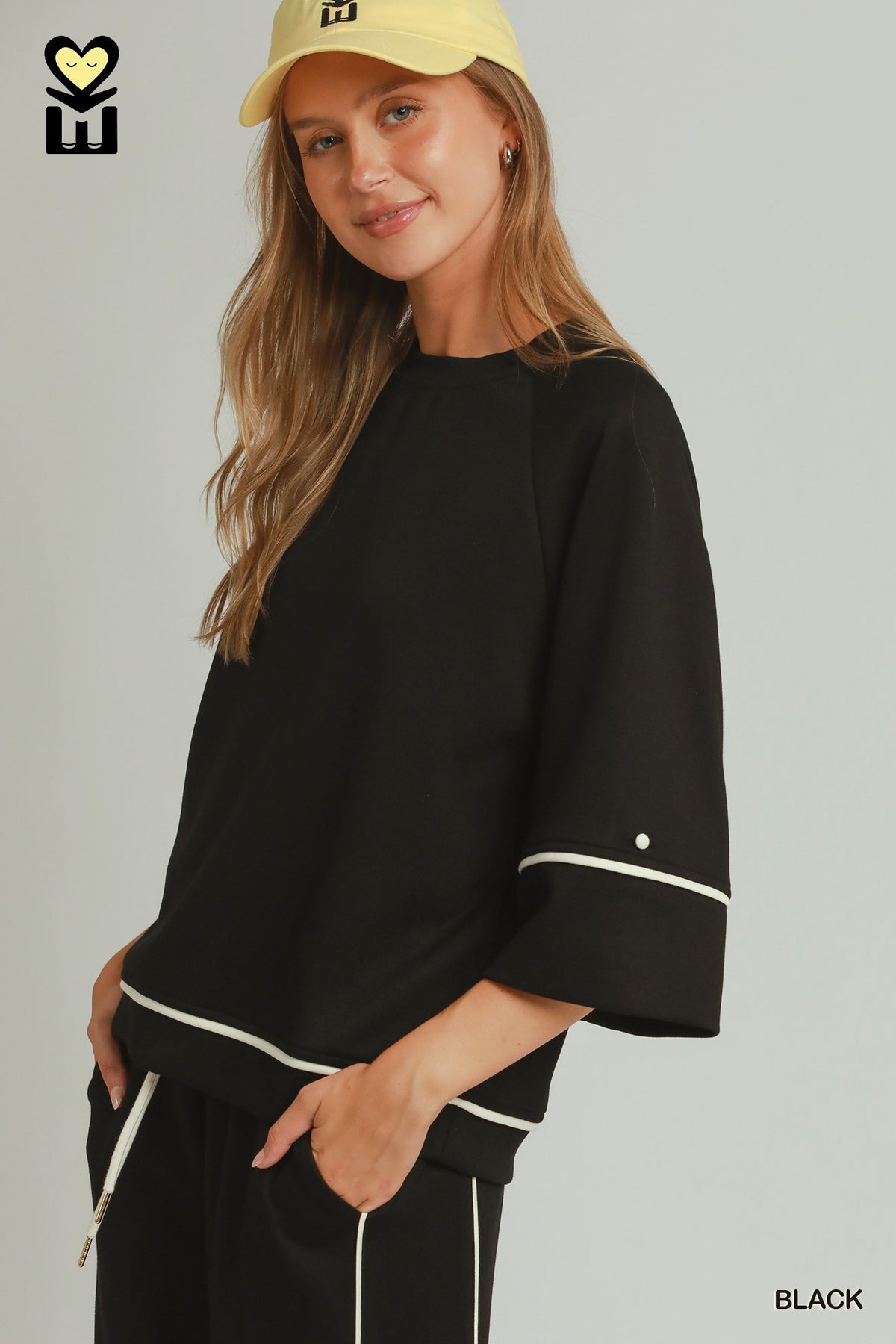 LUXEKNIT BLK BLACK SET