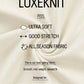 LUXEKNIT BLK BLACK SET