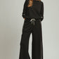 LUXEKNIT BLK BLACK SET