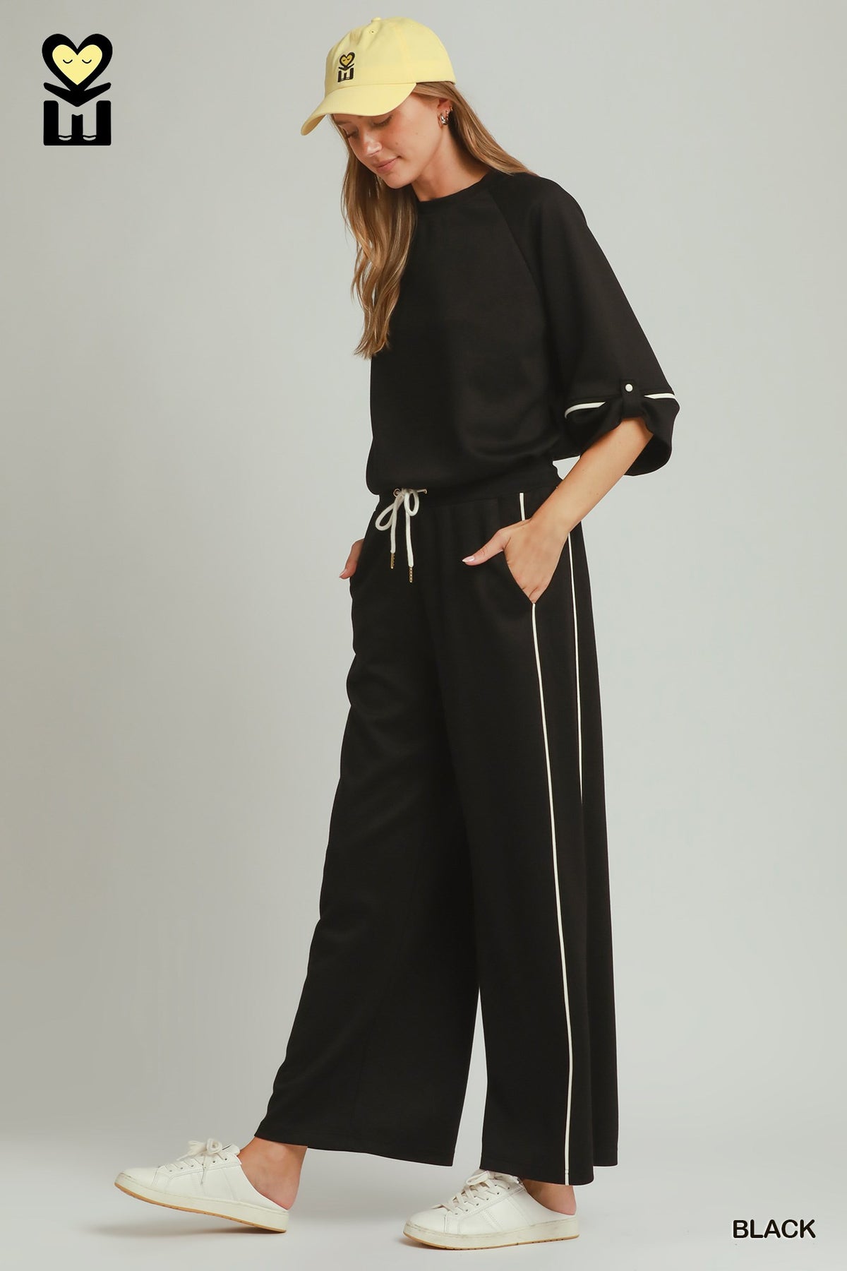 LUXEKNIT BLK BLACK SET