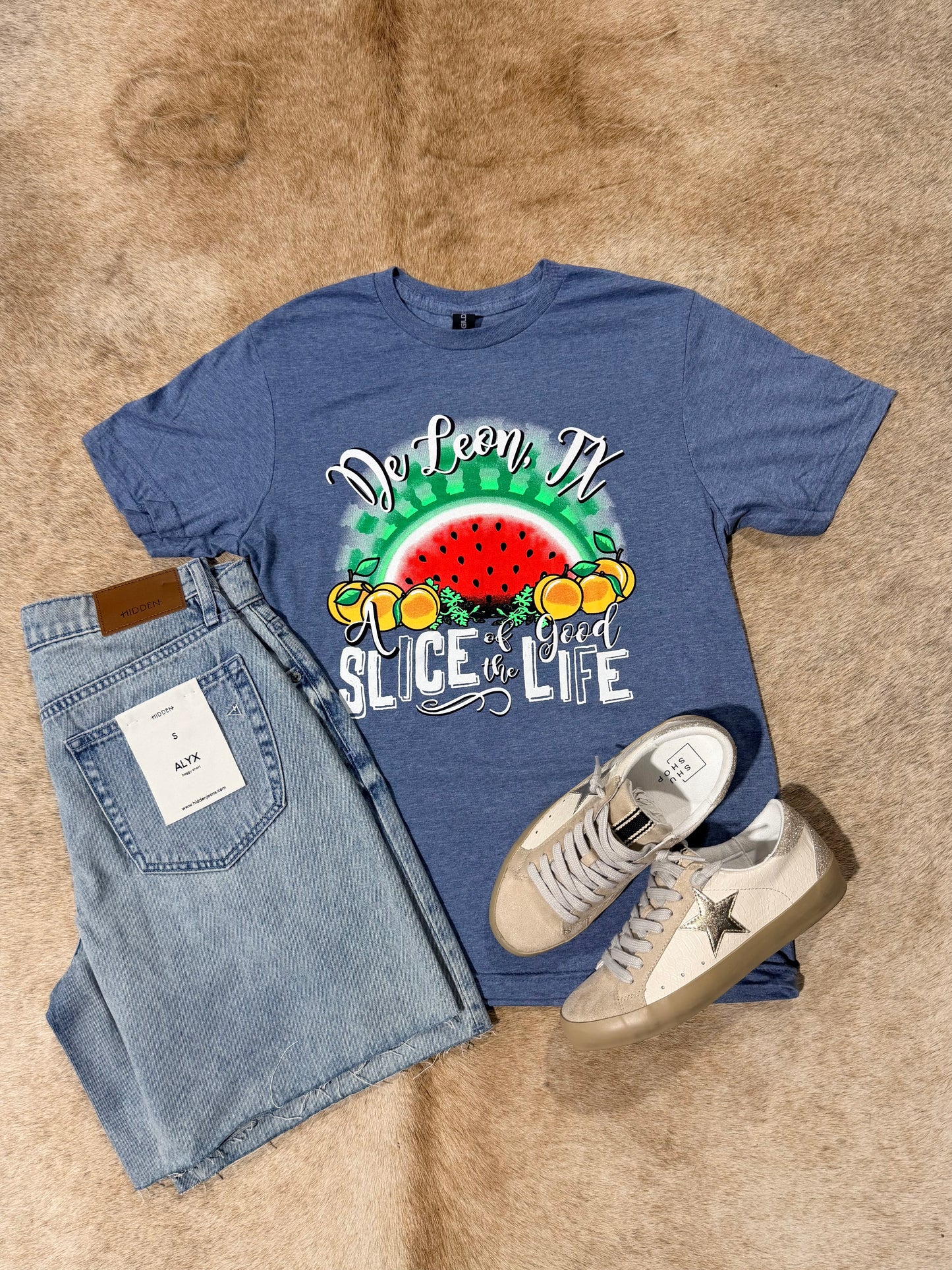ADULT SLICE OF THE GOOD LIFE TEES