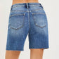 TUMMY CONTROL HI-RISE RAW HEM SHORTS