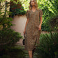 LEOPARD WOVEN DRESS