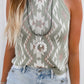 Tribal Knit Sweater Tank