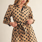 DOTTY DOT TIE DRESS