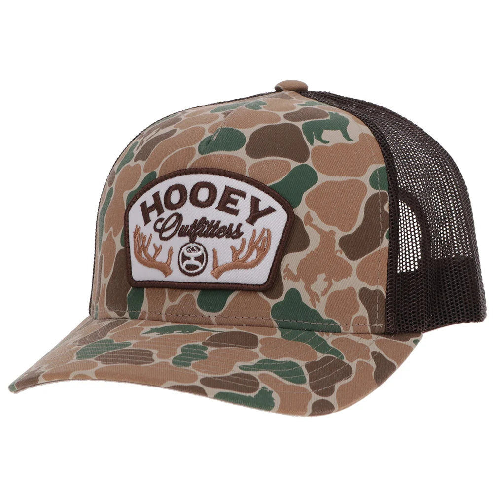 HOOEY OUTFITTERS CROWN CAMO CAP