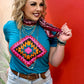 Cheyenne Aztec Teal Tee