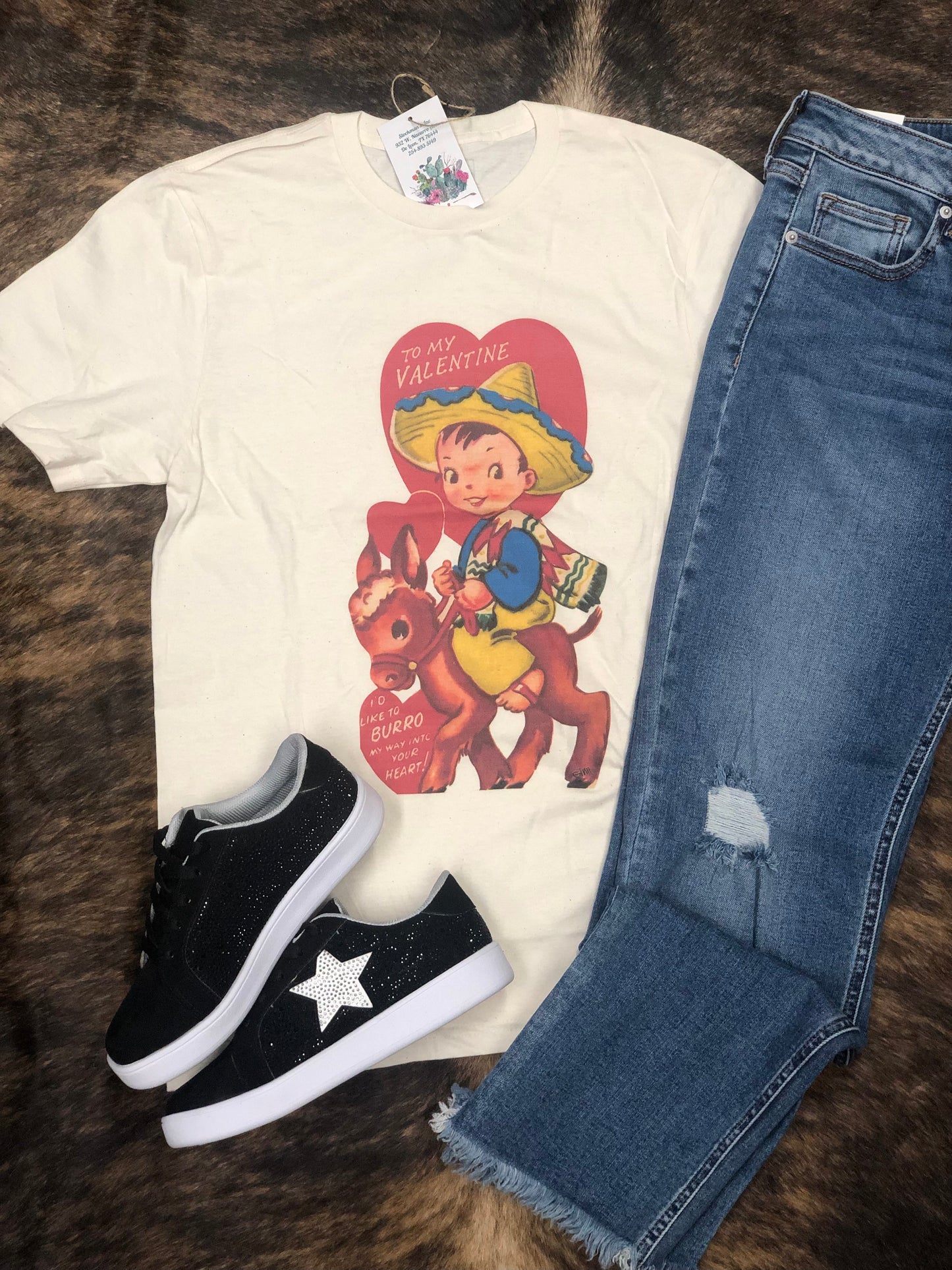 Burro Valentine Tee