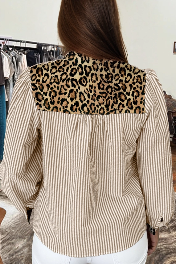 LEOPARD PATCHWORK LS