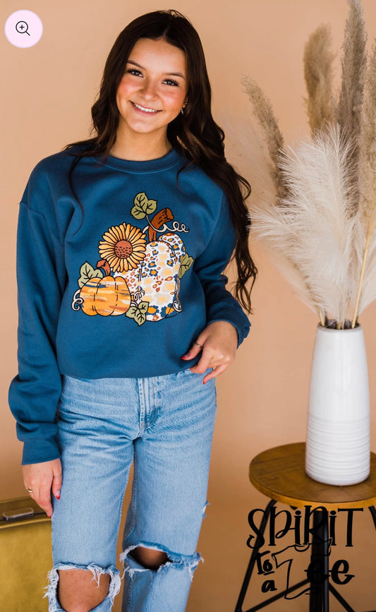 Sunflower Pumpkin Sweater