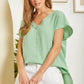 V-Neck Sage Top