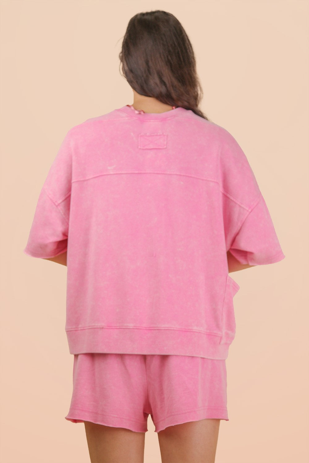 MINERAL WASH POCKET PINK SETS