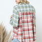 Blue B Plaid Detail LS Shirt