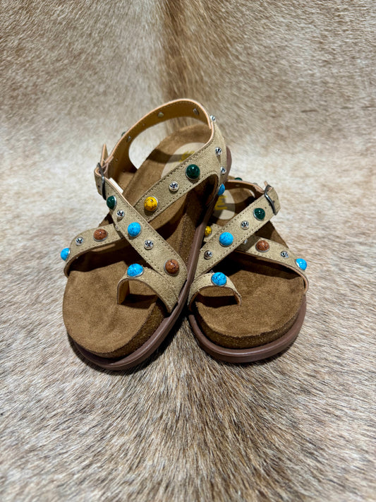 BECKY TAUPE SANDAL
