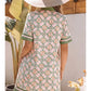 BOHO FLOWER DRESS