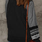 STRIPED RAGLAN BLACK TOP