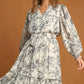 Classic Maxi Floral LS Dress