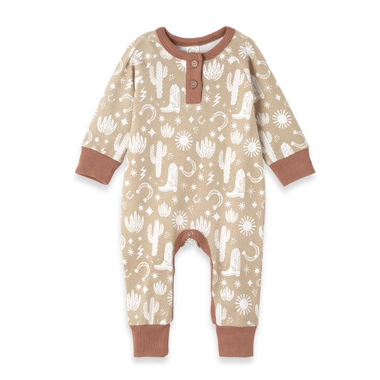 WILD WEST BAMBOO ROMPER