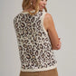 LEOPARD WAYS SWEATER VEST