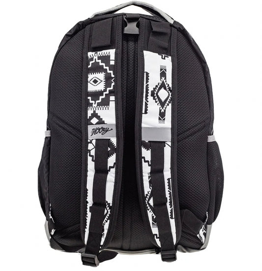 Hooey OX Black/White/Grey Aztec Backpack