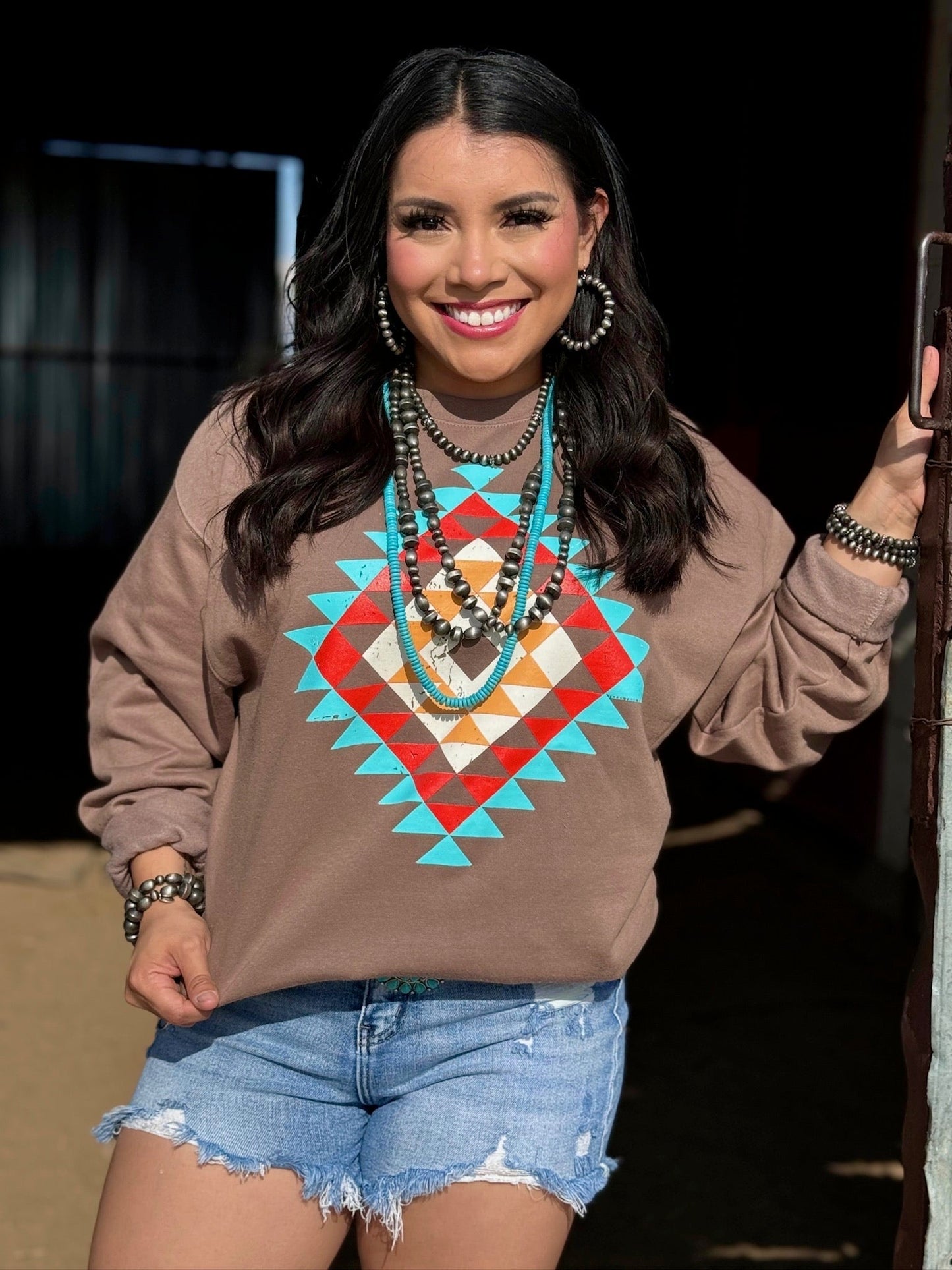 Ryanne Fall Aztec Sweater